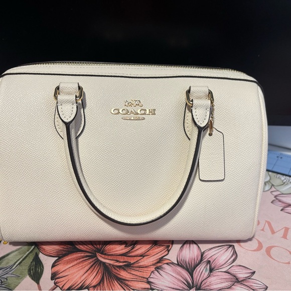 Coach Handbags - Coach Medium Chalk Rowan
